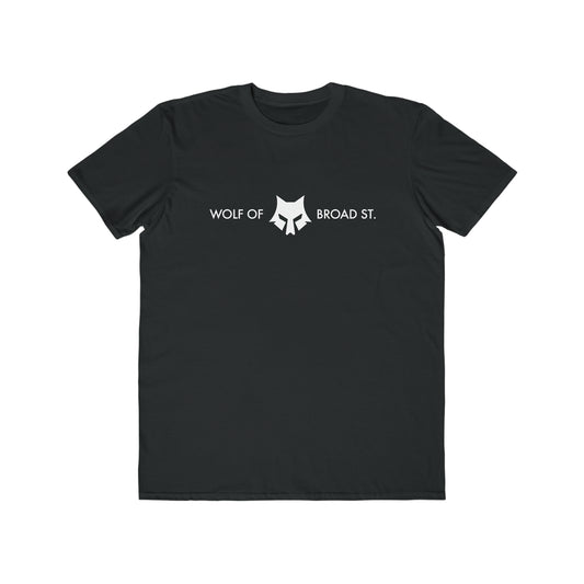Men's Wolf of Broad Street "Power Moves Only" Black Tee